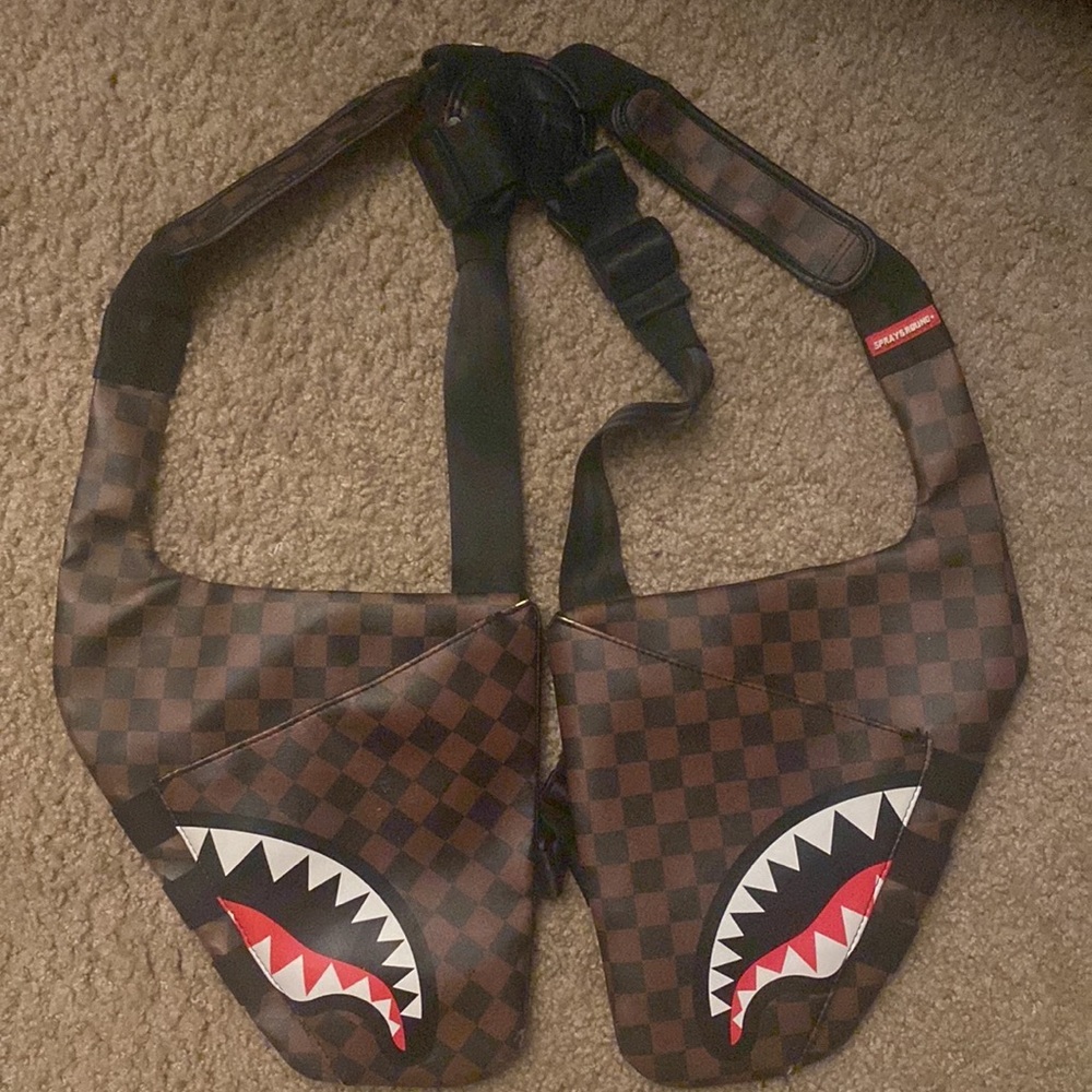Spray ground holster carry bag